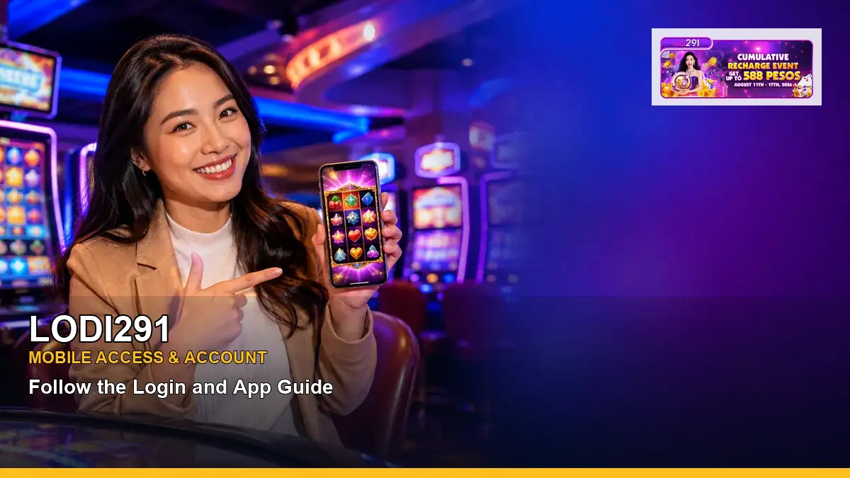 LODI291 casino login and app guide for Philippine players